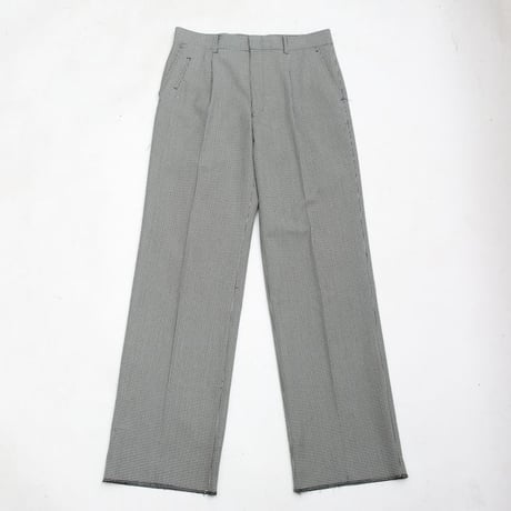1Tuc Plaid Slacks