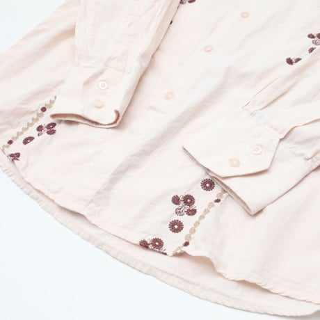 Embroidery Cotton L/S Shirt
