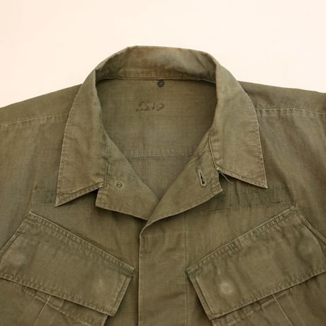 Vintage Military Jungle Fatigue Jacket 4th