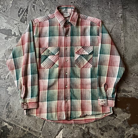 Five Brother Cotton Heavy Flannel Shirt MADE IN USA