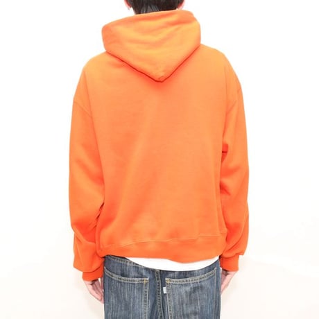 Russel Athletic Blank Sweat Hoodie Orange