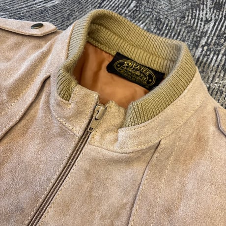 Suede×Knit Jacket