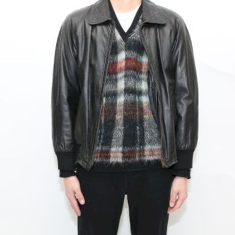 Vintage Single Leather Jacket