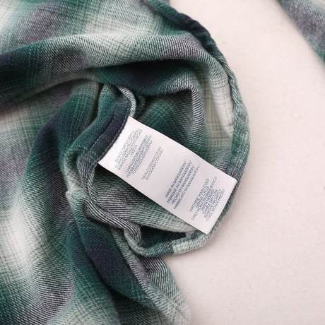 CHAPS Ombre Plaid Cotton Flannel Shirt