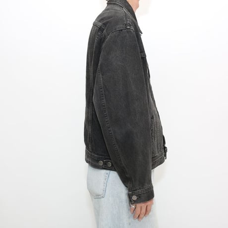 80-90s Lee 220 Black Denim Jacket