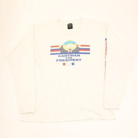 South Park L/S T-Shirt  "CARTMAN FOR PRESIDENT"
