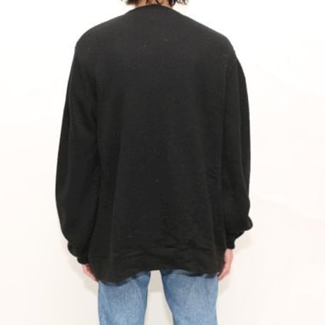 Jantzen Acryl Knit Cardigan Black MADE IN USA