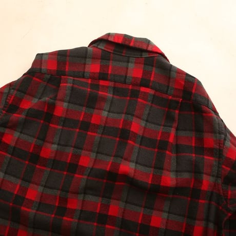 50s Pendleton Wool Plaid Loop Shirt