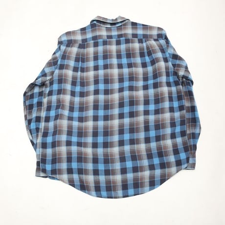 60s Open Collar Rayon Shirt