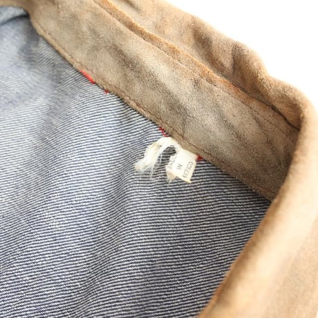 70's Denim & Suede Jacket