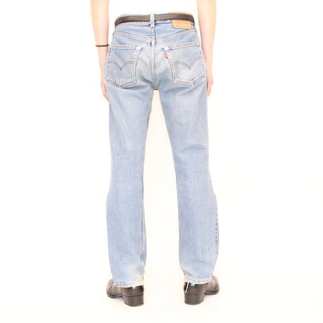 Euro Levi's 501 Damage Denim Pants
