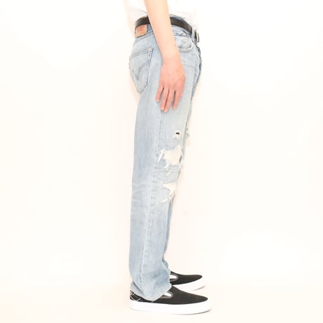 Levi's 501 Damage Denim Pants