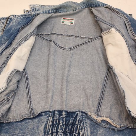 80's Stefano Sportswear Denim Riders Jacket