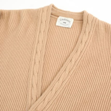 Cashmere 100% Knit Cardigan