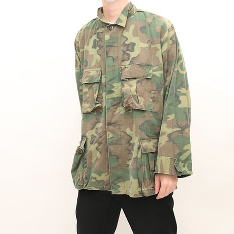 Vintage Military Camouflage Jacket