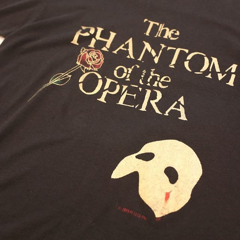 PHANTOM of the OPERA 80s ヴィンテージ tシャツ▲ Vintage T-Shirt Phantom of the Opera Size M 80s Screen Stars