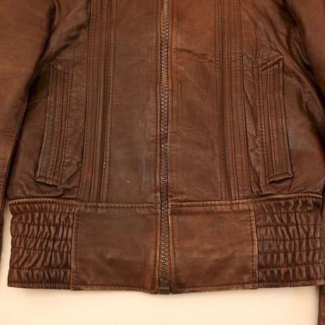 Vintage Leather Jacket MADE IN ENGLAND