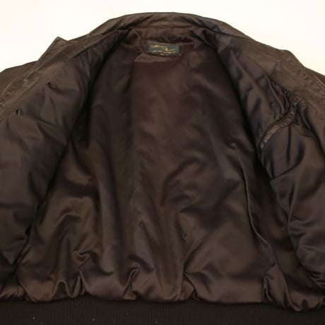 Black Rib Leather Jacket