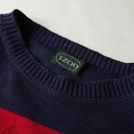 Border Knit Sweater