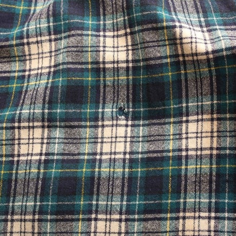 40s Pendleton Wool Plaid Loop Shirt