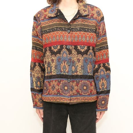 Coldwater Creek Tapestry Jacket MADE IN USA