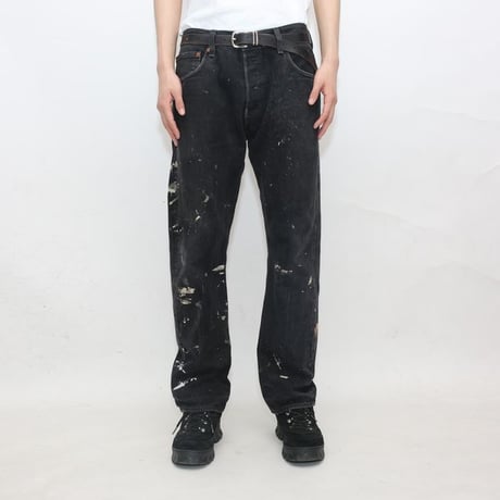 Levi's 501 Black Denim Pants