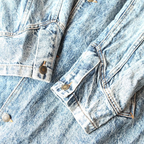 Stone Washed Denim Coat