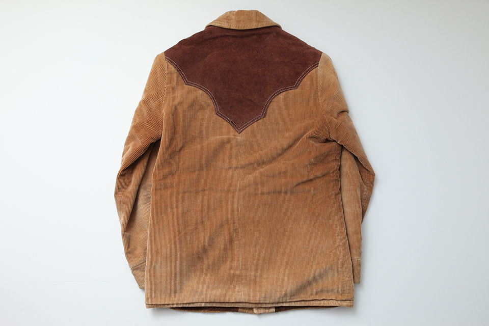 ウエスタンジャケット 太畝コーデュロイ Vintage Western Jacket Fat