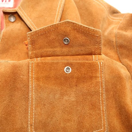 70s Levi's 3rd Type Suede Jacket "Big-E"