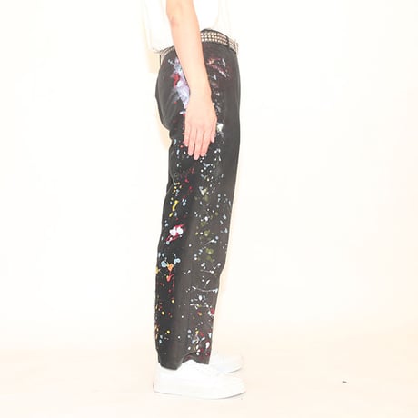 Mix Colors Painted Pants