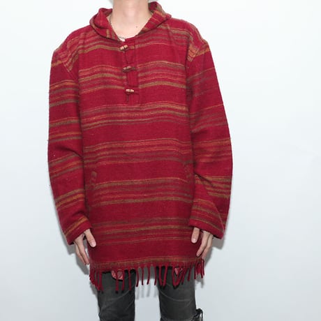 Vintage Knit Hoodie