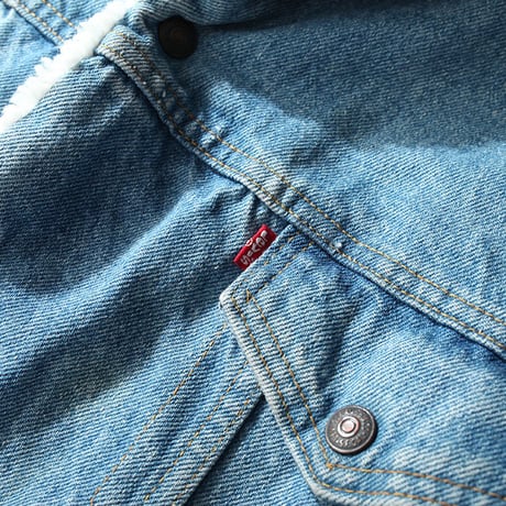 Vintage Levis Boa Denim Trucker Jacket