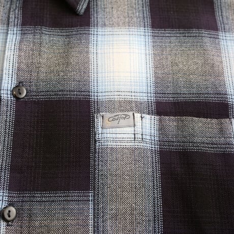Caltop Acrylic Ombre L/S Shirt MADE IN USA
