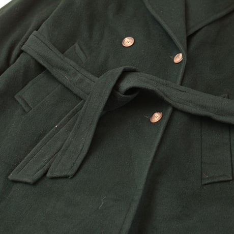 Double Brested Wool Long Coat