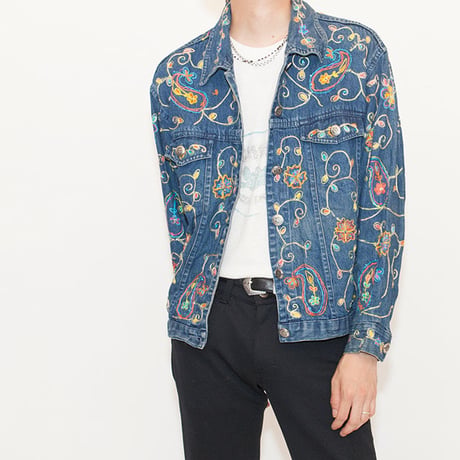 Embroidery Denim Jacket