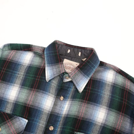 80's SAUGATUCK Plaid Acrylic Shirt