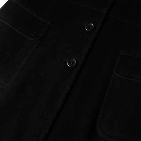 Angola Wool Coat Skinny Fit