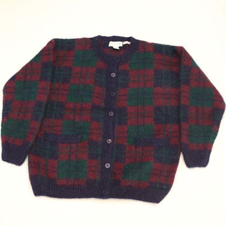 Mohair Hand Knitted Cardigan