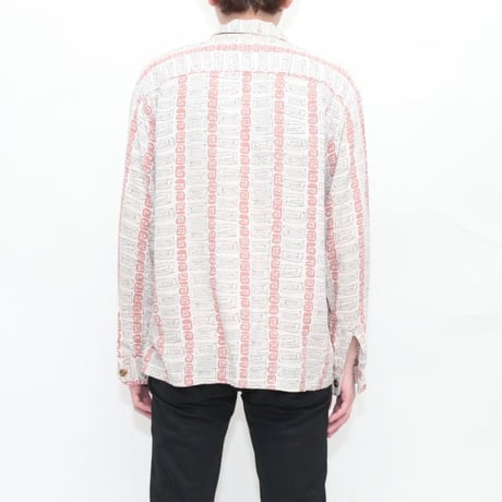 50's TOWNCRAFT Rayon L/S Shirt