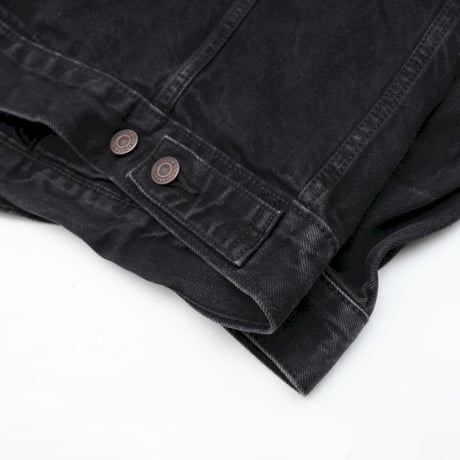 Levis Black Denim Trucker Jacket