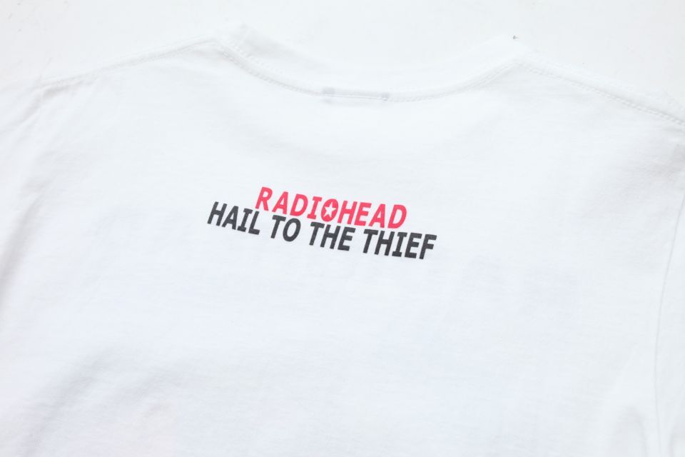 激レア 00s レディオヘッド ヘイル トゥー ザ シーフ 公式Tシャツ 米国製 激レア 00s レディオヘッド ヘイル トゥー ザ シーフ 公式T