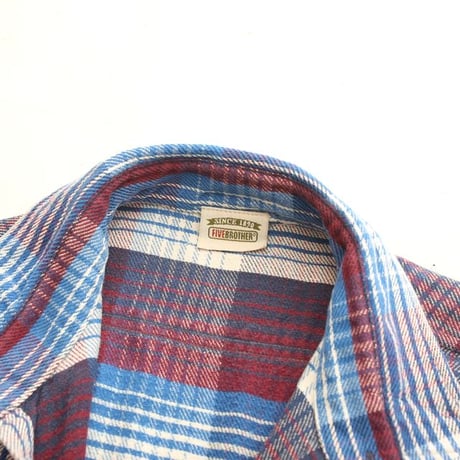 Five Brother Cotton Flannel Plaid Shirt