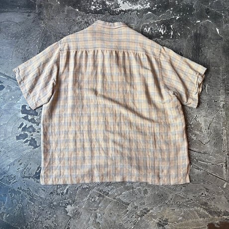 Rayon Plaid S/S Shirt