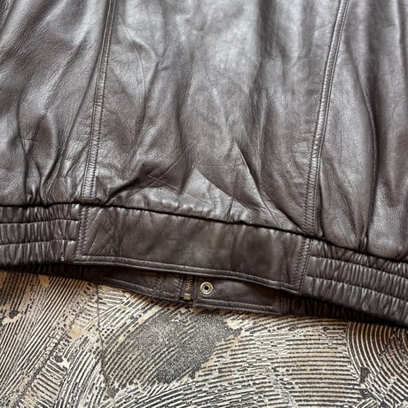 Flight Leather Jacket Brown