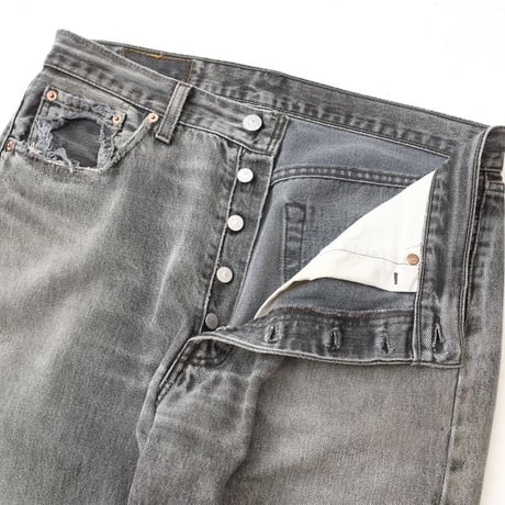 90s Levi's 501 Black Denim Pants MADE IN USA