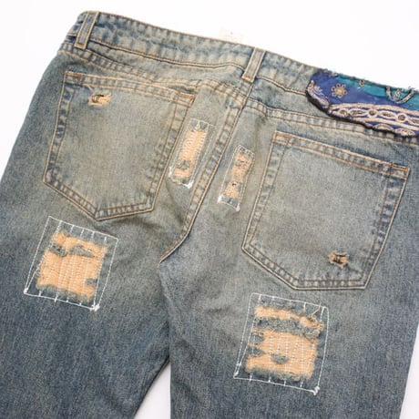 Vintage Bell Bottom Denim Pants