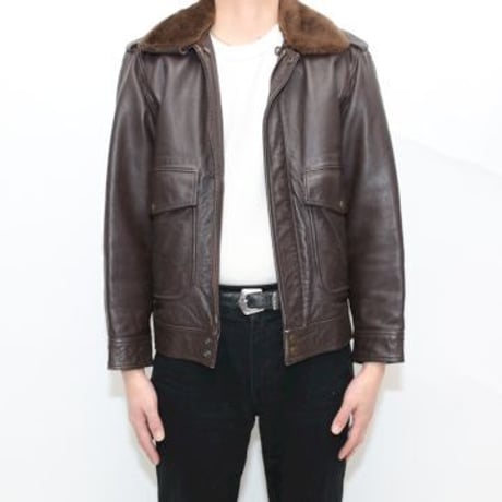 G-1 Type  Leather Jacket