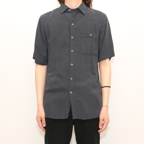 Dot Pattern Rayon S/S Shirt