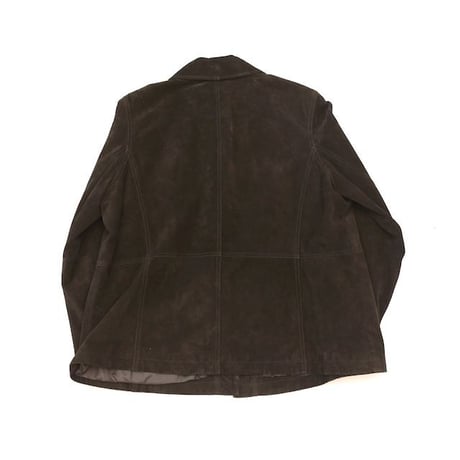 Black Suede Leather Jacket