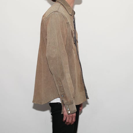 Suede Western Shirt